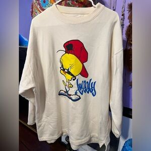 vintage, tweety bird sweatshirt. (90’s)